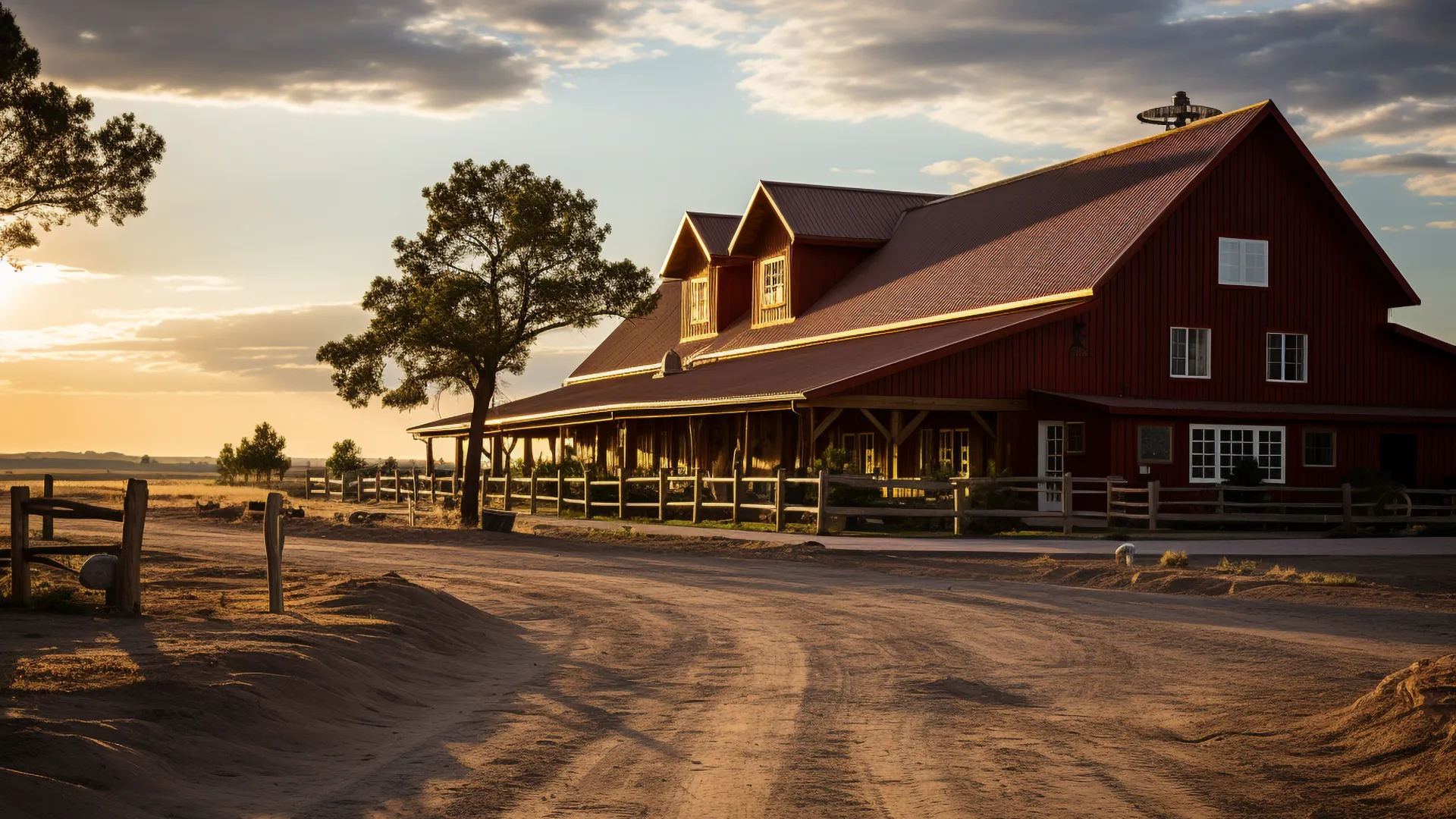 construction company barndominium hero